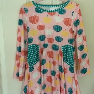 VGUC size 7 pumpkin dress